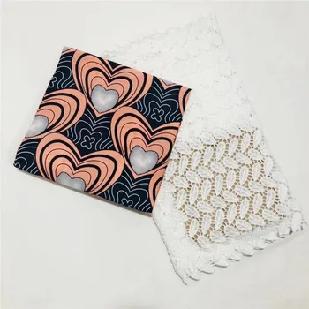 2019 Nigerian Wax Fabrics With White African Swiss Voile Lace In Switzerland African Wax Lace Fabric High Quality Cotton Ankara
2019 Nigerian Wax Fabrics With White African Swiss Voile Lace In Switzerland African Wax Lace Fabric High Quality Cotton Ankara
