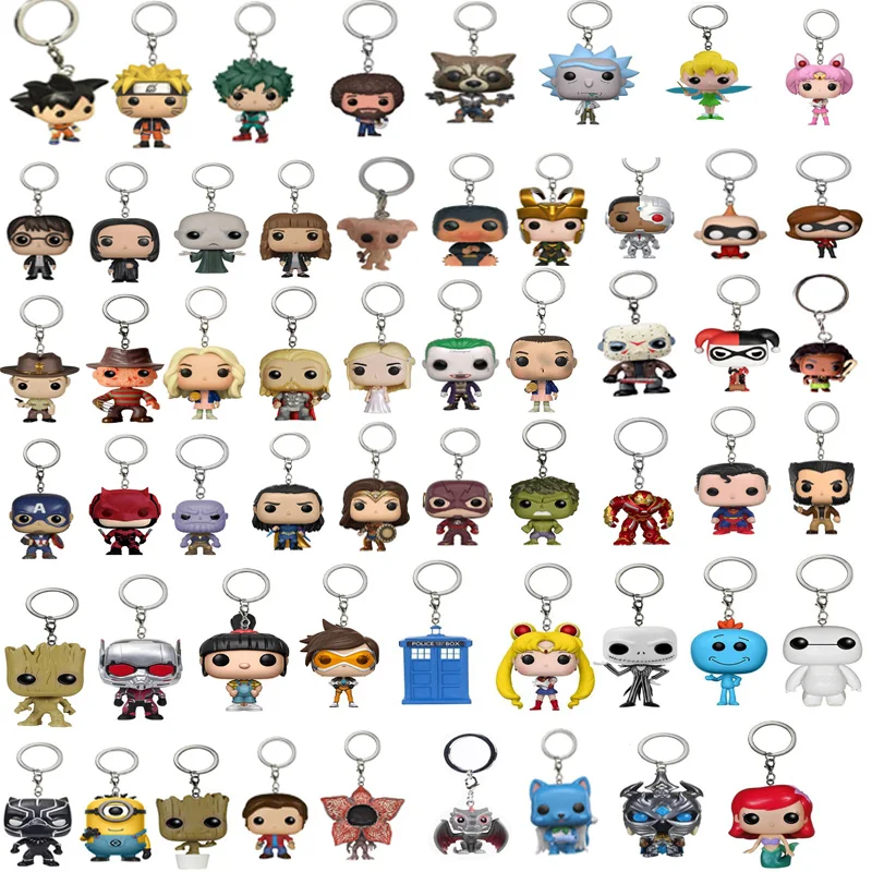 56 Patterns Action Figure Keychain the Avengers Harri Potter Stranger Things Dragon Ball Naruto X-men Keychain with Box New
56 Patterns Action Figure Keychain the Avengers Harri Potter Stranger Things Dragon Ball Naruto X-men Keychain with Box New