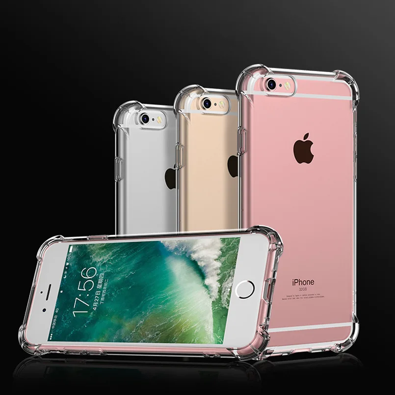Protective Transparent Silicone Phone Cases For iPhoneX iPhoneXS Max iPhoneXR Sadoun.com