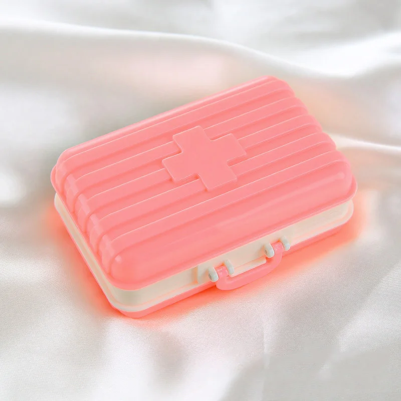 Mini Pill Box Case Container Suitcase Shaped 6 Compartments Portable Storage Organizer WS99
Mini Pill Box Case Container Suitcase Shaped 6 Compartments Portable Storage Organizer WS99