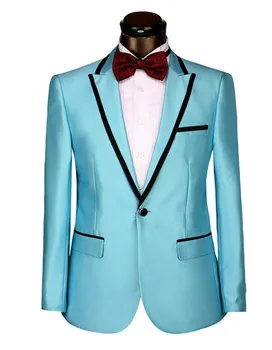 Groomsmen Peak Lapel Groom Tuxedos Blue/Red/Yellow Mens Suits Wedding Best Man Suit (Jacket+Pants+Tie+Hankerchief) B684
Groomsmen Peak Lapel Groom Tuxedos Blue/Red/Yellow Mens Suits Wedding Best Man Suit (Jacket+Pants+Tie+Hankerchief) B684