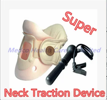 

DHL/EMS free shipping 10pc/lot best medical Cervical traction neck traction therapy device neck support air neck spine brace