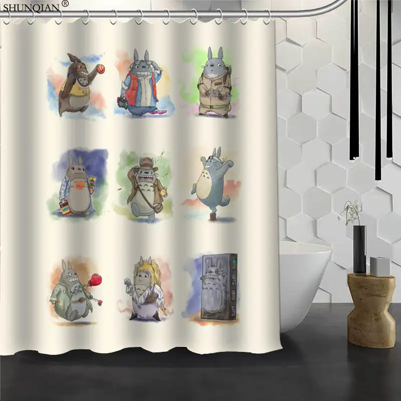 Totoro Shower Curtain Waterproof Fabric Bath Curtain Polyester Fabric Bathroom Curtain 180X200cm150X180cm
Totoro Shower Curtain Waterproof Fabric Bath Curtain Polyester Fabric Bathroom Curtain 180X200cm150X180cm