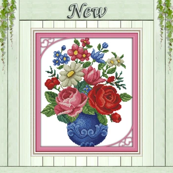 Blossom flowers in vase 11CT patterns printed on the fabric 14CT needlework diy dmc cross stitch chinese Sets Embroidery kits
Blossom flowers in vase 11CT patterns printed on the fabric 14CT needlework diy dmc cross stitch chinese Sets Embroidery kits