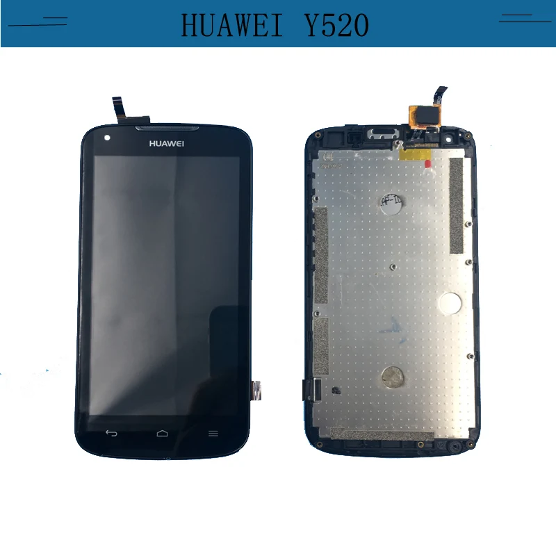 Оригинальная рамка 4 5 ''для Huawei Ascend Y520 ЖК-дисплей с сенсорным экраном