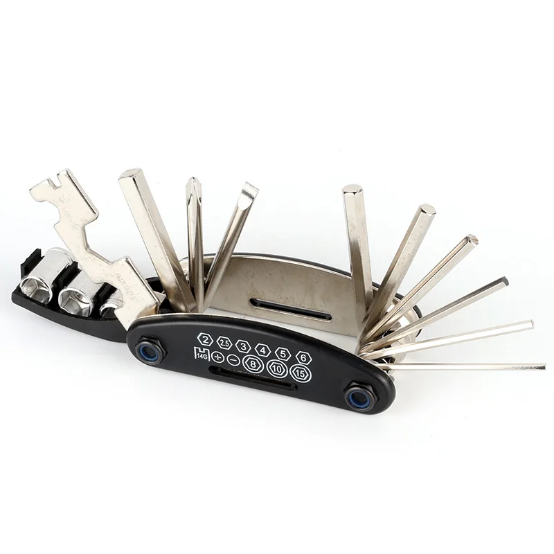 16 in 1 Multifunction Bicycle Repair Tool Kit MTB Hex Wrench Screwdrivers Nut Tools Hex Key Tool for Car Repair Screwdriver Tool
16 in 1 Multifunction Bicycle Repair Tool Kit MTB Hex Wrench Screwdrivers Nut Tools Hex Key Tool for Car Repair Screwdriver Tool