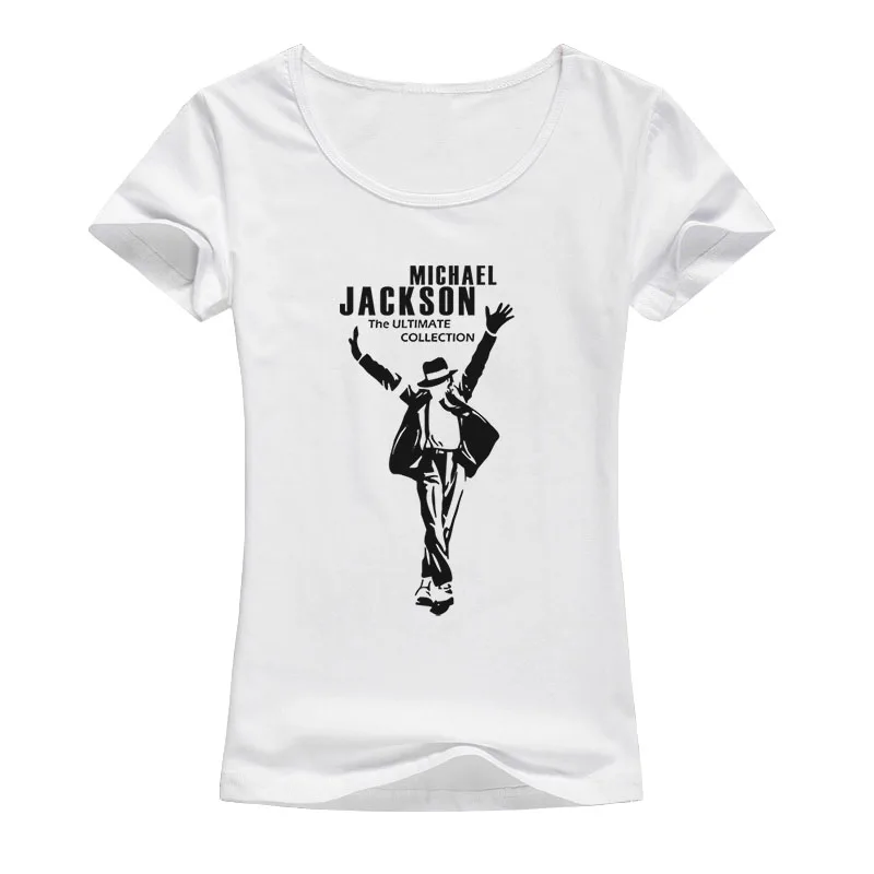 2017 Fashion Women T-shirt Michael Jackson Design Short Sleeve Tops Rock kawaii T Shirt Mujer Hipster Tshirts A119 2017 Fashion Women T-shirt Michael Jackson Design Short Sleeve Tops Rock kawaii T Shirt Mujer Hipster Tshirts A119