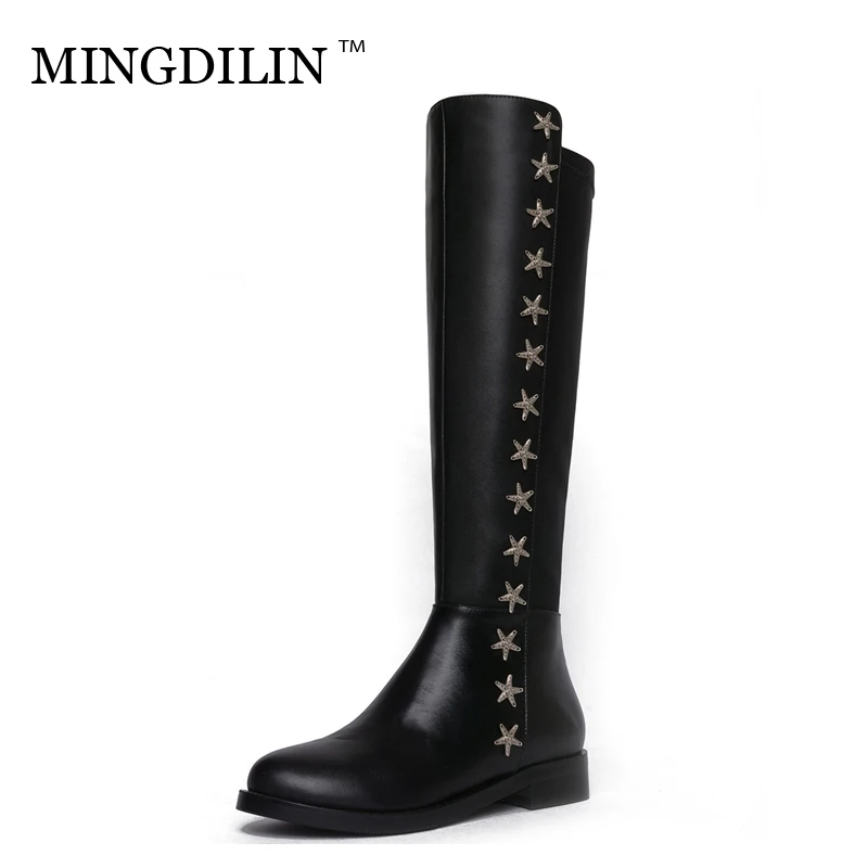 MINGDILIN Winter Women's Thigh High Boots Woman Knee High Boots Genuine Leather Woman Shoes Black Plus Size 43 Knee High Boots
MINGDILIN Winter Women's Thigh High Boots Woman Knee High Boots Genuine Leather Woman Shoes Black Plus Size 43 Knee High Boots