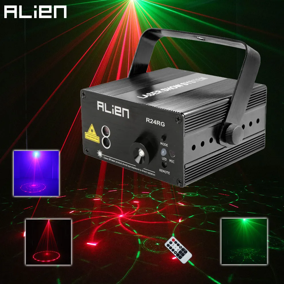 ALIEN RG Mini 3 Lens 24 Patterns LED Laser Projector Stage Lighting Effect Remote 3W Blue For DJ Disco Party Xmas Club Laser 
ALIEN RG Mini 3 Lens 24 Patterns LED Laser Projector Stage Lighting Effect Remote 3W Blue For DJ Disco Party Xmas Club Laser