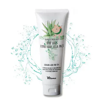 Korea Cosmetic ELIZAVECCA Milky Piggy Herb Soul Hydro Aqua Jella Pack 250ml Face Cream 92% Aloe Vera Gel Vitamin E Vitamin C
Korea Cosmetic ELIZAVECCA Milky Piggy Herb Soul Hydro Aqua Jella Pack 250ml Face Cream 92% Aloe Vera Gel Vitamin E Vitamin C