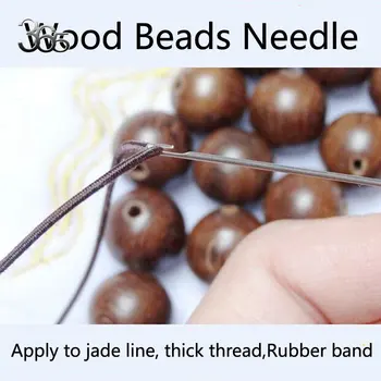 Free shipping 50cm 0.9mm 1.0mm 2PCS Easy Beading Beaded Open Eye Wood Beads Long Steel Needles
Free shipping 50cm 0.9mm 1.0mm 2PCS Easy Beading Beaded Open Eye Wood Beads Long Steel Needles