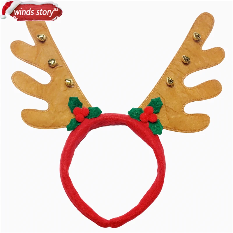 6pcs Christmas decoration Reindeer Antlers Headband Festive Party Fancy Dress Hat XMAS Kid Hairbands head band On Headband Props 
6pcs Christmas decoration Reindeer Antlers Headband Festive Party Fancy Dress Hat XMAS Kid Hairbands head band On Headband Props