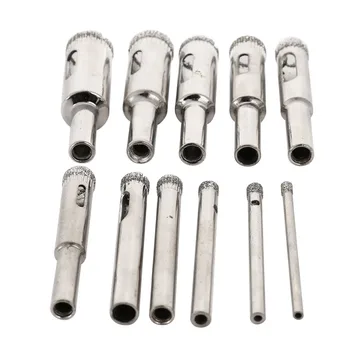 High Quality 11pcs/set 3-14 mm Diamond glass hole drill bit Rounding sander Diamond Coated Core Hole Saw Drill Bit
High Quality 11pcs/set 3-14 mm Diamond glass hole drill bit Rounding sander Diamond Coated Core Hole Saw Drill Bit