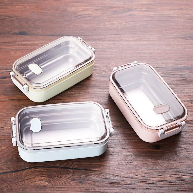 Stainless Steel Lunch Box 800ml Rectangle Food Container Japan Bento Box Storage Portable School Picnic Set Lunchbox Leak Proof
Stainless Steel Lunch Box 800ml Rectangle Food Container Japan Bento Box Storage Portable School Picnic Set Lunchbox Leak Proof