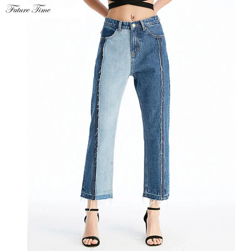 Jeans Woman High Waist Jeans 2018 Spring and Autumn Contrast Color Patchwork Vintage Straight Pants Thin Sexy Push Up Hip C1521
Jeans Woman High Waist Jeans 2018 Spring and Autumn Contrast Color Patchwork Vintage Straight Pants Thin Sexy Push Up Hip C1521