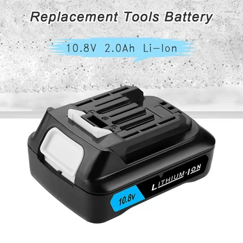 2.0Ah 10.8V-12V CXT Lithium Rechargeable Battery for Makita BL1021B BL1041B BL1015B BL1020B BL1040B DF331D DF031D Cordless Drill
2.0Ah 10.8V-12V CXT Lithium Rechargeable Battery for Makita BL1021B BL1041B BL1015B BL1020B BL1040B DF331D DF031D Cordless Drill