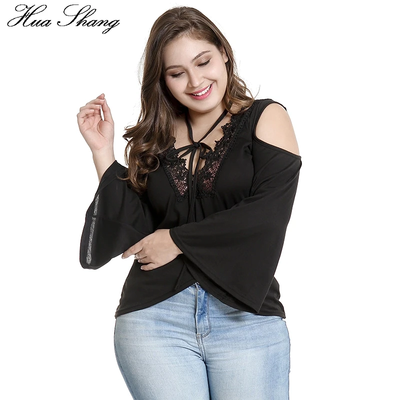 5xl Plus Size Womens Tops And Blouses Summer 2018 Female Lace Off Shoulder Long Sleeve Tunic Tops Black V Backless Sexy Blouse
5xl Plus Size Womens Tops And Blouses Summer 2018 Female Lace Off Shoulder Long Sleeve Tunic Tops Black V Backless Sexy Blouse
