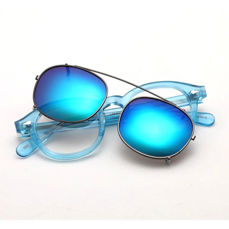 Clip On Sunglasses Polarized Lens Johnny Depp Glasses Acetate Optical Glasses Frame Men Women Brand Design Top quality Z086
Clip On Sunglasses Polarized Lens Johnny Depp Glasses Acetate Optical Glasses Frame Men Women Brand Design Top quality Z086