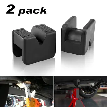 Jack Pad Adapter for Jack Stand 2-3 Ton Universal Rubber Slotted Frame Rail Pinch welds Protector (2 Pack)
Jack Pad Adapter for Jack Stand 2-3 Ton Universal Rubber Slotted Frame Rail Pinch welds Protector (2 Pack)