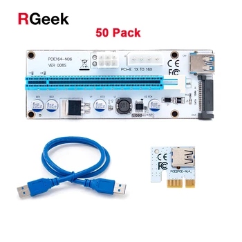 by dhl 50pcs PCI-E PCI E Express 1x to 16x Riser 008S Extender Adapter Card with 60cm USB 3.0 Cable Power for Bitcoin
by dhl 50pcs PCI-E PCI E Express 1x to 16x Riser 008S Extender Adapter Card with 60cm USB 3.0 Cable Power for Bitcoin