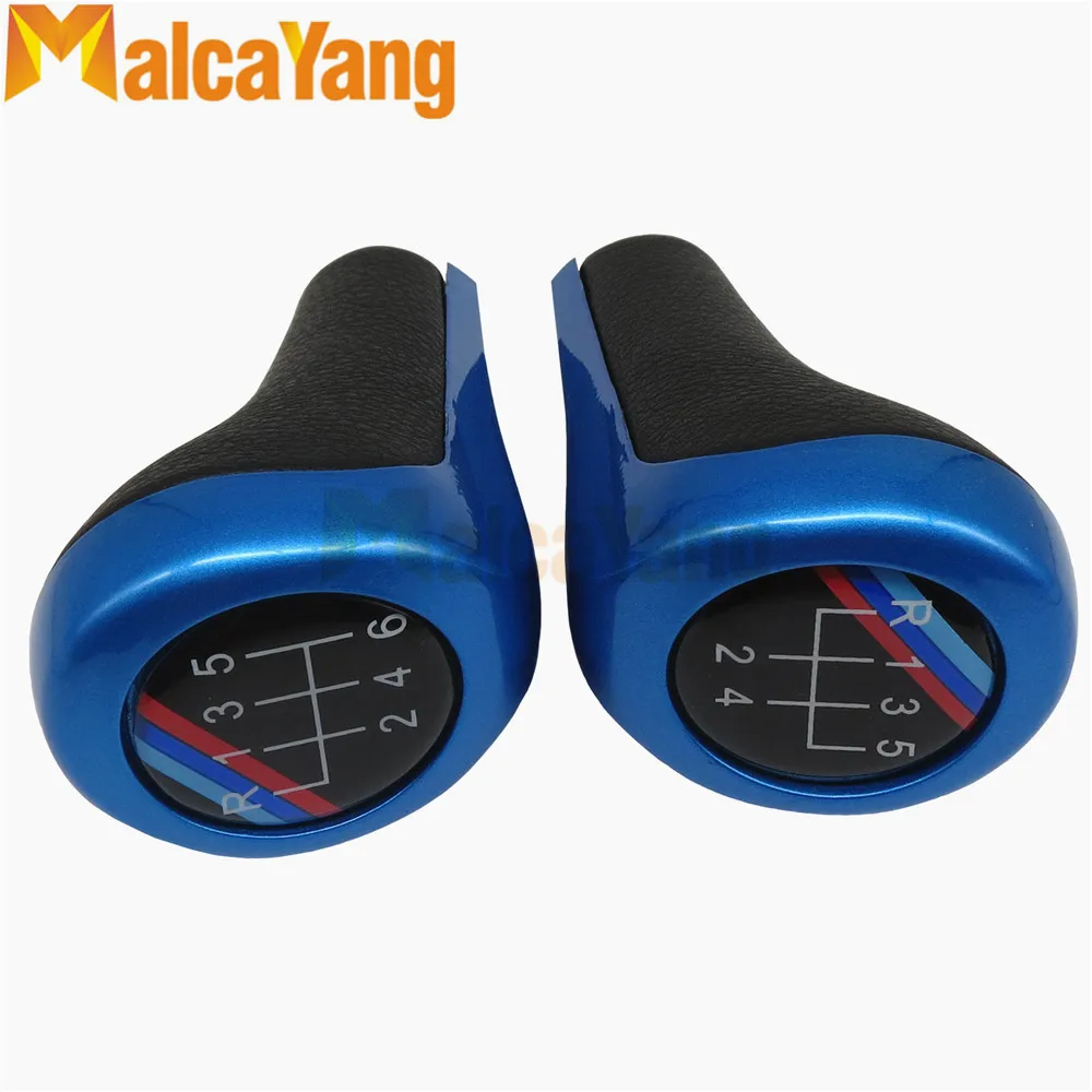 Blue With 3 Lines 5 speed 6 speed Gearshift Shift Knob Shift handball shift lever High-end leather FOR BMW E38 E39 E46 E53 E60
Blue With 3 Lines 5 speed 6 speed Gearshift Shift Knob Shift handball shift lever High-end leather FOR BMW E38 E39 E46 E53 E60
