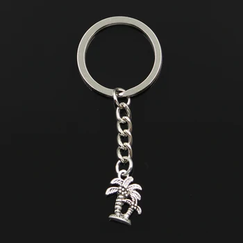 Fashion 30mm Key Ring Metal Key Chain Keychain Jewelry Antique Silver Color Plated Palm Tree Coconut 18x13mm Pendant
Fashion 30mm Key Ring Metal Key Chain Keychain Jewelry Antique Silver Color Plated Palm Tree Coconut 18x13mm Pendant