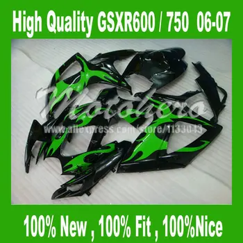 Fairing for SUZUK GSX R600 R750 GSXR600 GSXR750 R 600 Green Flame GSXR 600 750 06-07 K6 06 07 2006 2007 M3256
Fairing for SUZUK GSX R600 R750 GSXR600 GSXR750 R 600 Green Flame GSXR 600 750 06-07 K6 06 07 2006 2007 M3256