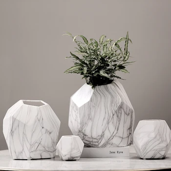 Modern Simple Marble Flower Pot Indoor Ceramic Desk Flower Vase Home Office Decoration Succulent Plant Pot Household Flower Vase
Modern Simple Marble Flower Pot Indoor Ceramic Desk Flower Vase Home Office Decoration Succulent Plant Pot Household Flower Vase