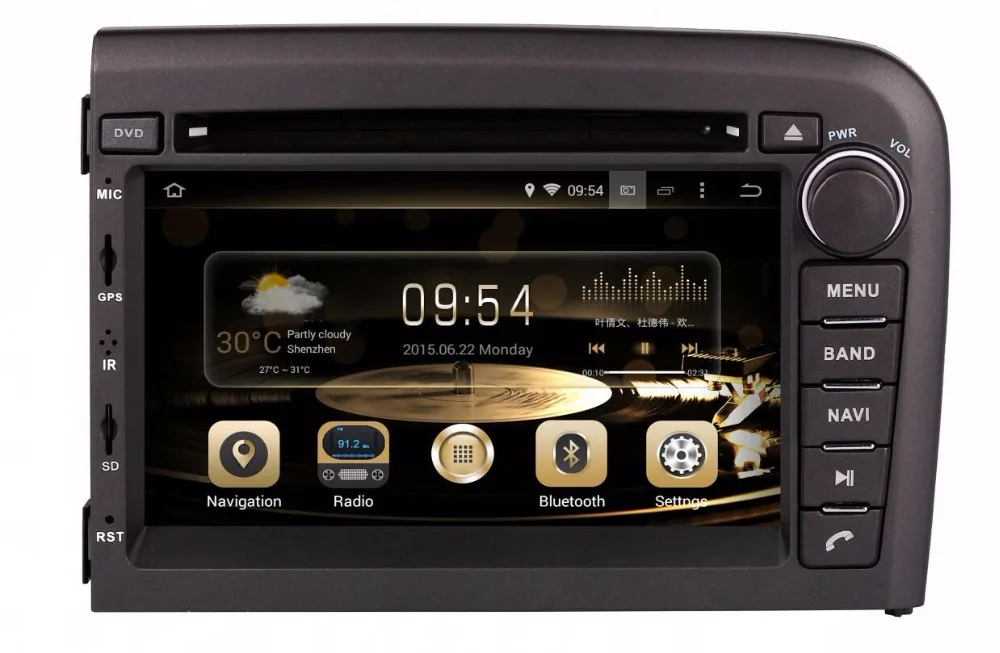 2019 New coming ! Android 8.1 Fit VOLVO S80 1998 1999 2000 -2005 2006 CAR DVD PLAYER Multimedia Navigation GPS DVD NAVI RADIO
2019 New coming ! Android 8.1 Fit VOLVO S80 1998 1999 2000 -2005 2006 CAR DVD PLAYER Multimedia Navigation GPS DVD NAVI RADIO