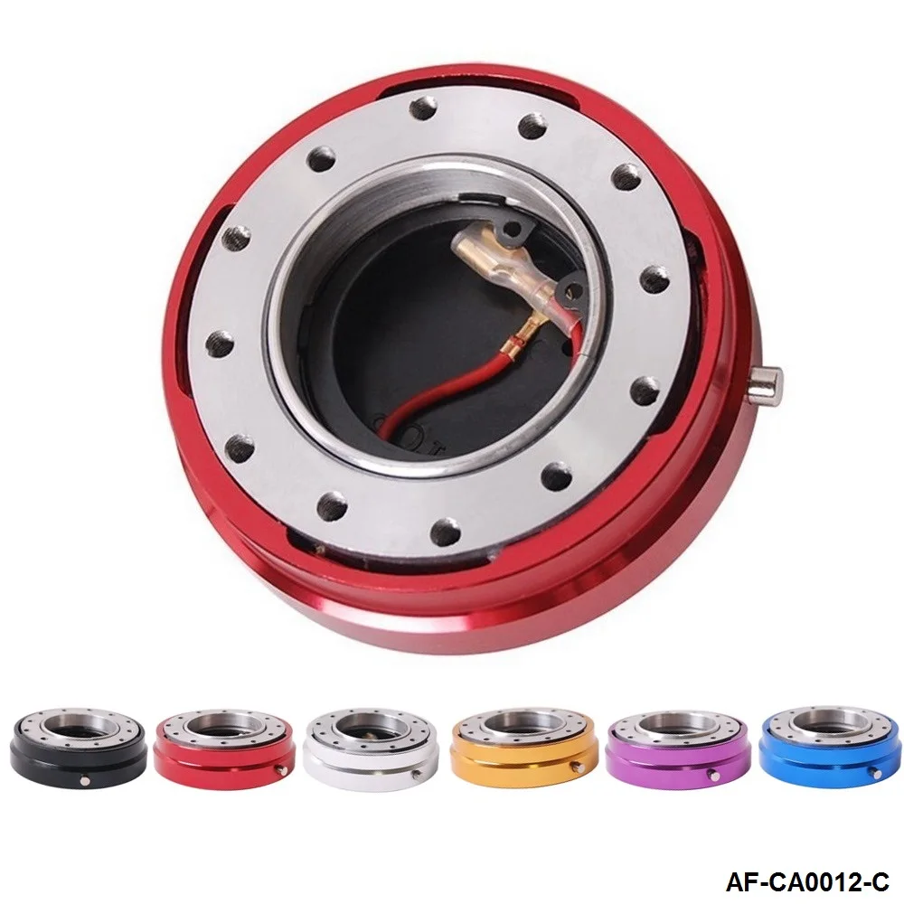 Thin Version Steering Wheel Quick Release / Steering Wheel Hubs Adapter For Honda Civic Accord S2000 AF-CA0012-C
Thin Version Steering Wheel Quick Release / Steering Wheel Hubs Adapter For Honda Civic Accord S2000 AF-CA0012-C