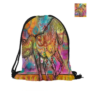 Horses Printing Drawstring Backpack For Beach School Shopping Fashion Polyester Bags Women Men Pouch Backpacks Shoulder Bag
Horses Printing Drawstring Backpack For Beach School Shopping Fashion Polyester Bags Women Men Pouch Backpacks Shoulder Bag