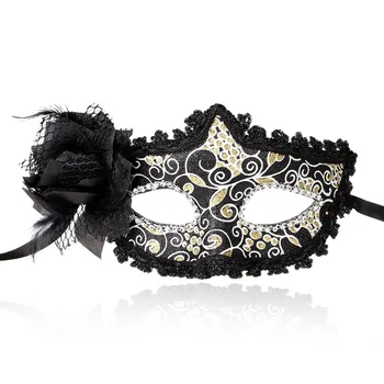H&D Sexy Lace Venetian Mask Venice Feather Flower Wedding Carnival Party Performance Black Costume Fashion Lady Mask Masquerade
H&D Sexy Lace Venetian Mask Venice Feather Flower Wedding Carnival Party Performance Black Costume Fashion Lady Mask Masquerade