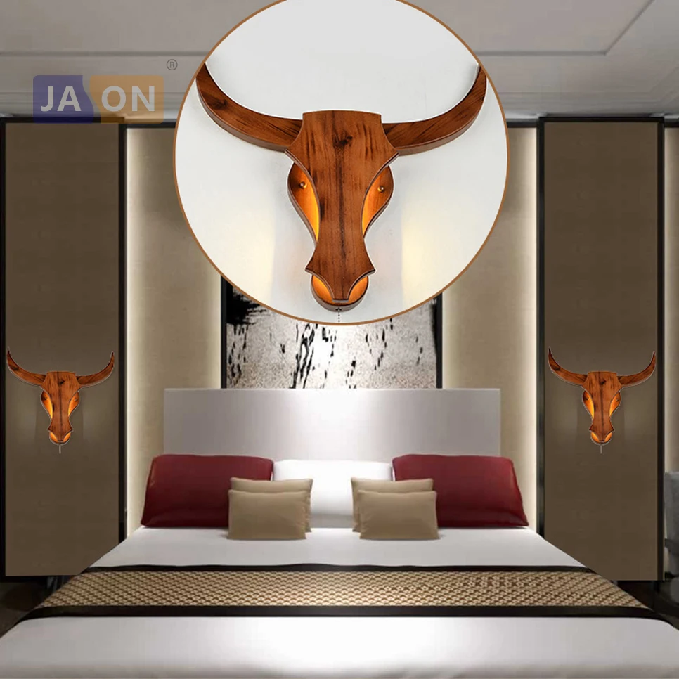 LED Chinese Iron Wooden Bull Couple LED Lamp LED Light Wall lamp Wall Light Wall Sconce with Switch SwiLamp For Foyer Bedroom
LED Chinese Iron Wooden Bull Couple LED Lamp LED Light Wall lamp Wall Light Wall Sconce with Switch SwiLamp For Foyer Bedroom