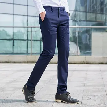 Big Size Straight Elegant Business Dress Pants Autumn New Solid Color Leisure Trousers Hign Quality Sweatpants Men 2019
Big Size Straight Elegant Business Dress Pants Autumn New Solid Color Leisure Trousers Hign Quality Sweatpants Men 2019