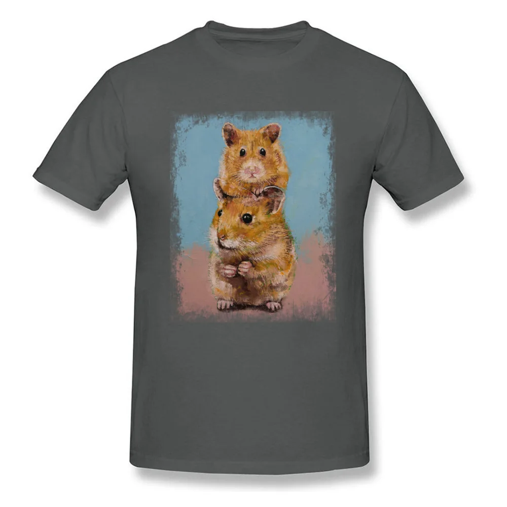 HAMSTERS Men Company cosie Tops Tees Round Collar Summer/Autumn Cotton T Shirt Geek Short Sleeve T Shirts Wholesale HAMSTERS carbon