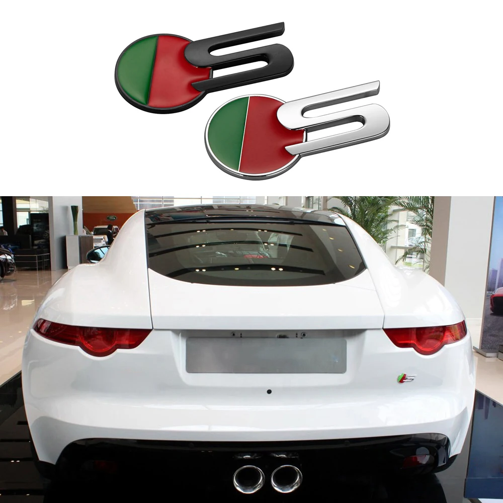 3D Red Green Round S Metal Refitting Emblem Badge Stickers Car Styling for Jaguar XJ XF XK XJR XJS V8 VK120 X-TYPE Racing
3D Red Green Round S Metal Refitting Emblem Badge Stickers Car Styling for Jaguar XJ XF XK XJR XJS V8 VK120 X-TYPE Racing