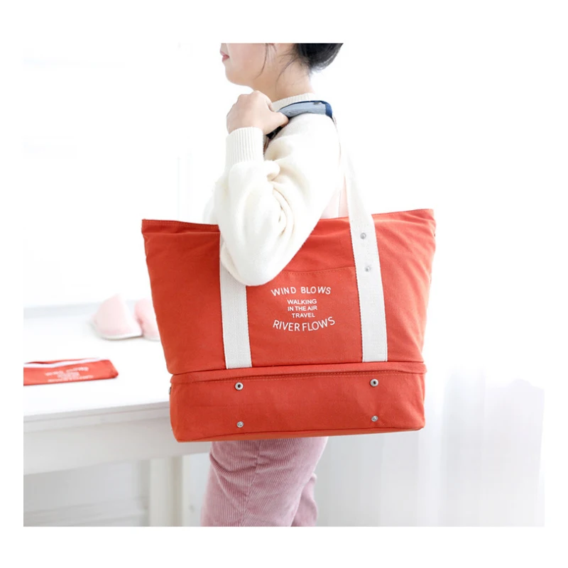 Wobag 2019 Fashion Women Folding Travelling Waterproof Tote Bag Female Large Canvas Shoulder Bag travel Bag
Wobag 2019 Fashion Women Folding Travelling Waterproof Tote Bag Female Large Canvas Shoulder Bag travel Bag