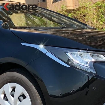 For Toyota Corolla 2019 2020 Hatchback ABS Chrome Car Front Head Light Lamp Cover Trim Headlight Eyebrow Strips Accessories
For Toyota Corolla 2019 2020 Hatchback ABS Chrome Car Front Head Light Lamp Cover Trim Headlight Eyebrow Strips Accessories