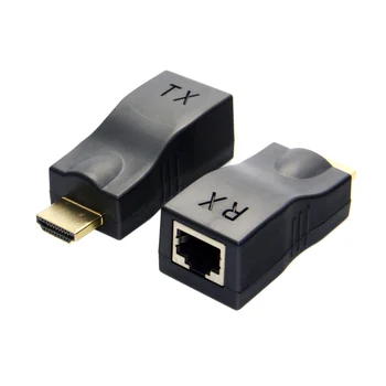Chenyang HDMI Extender RJ45 Ports LAN Network HDMI Extension Ethernet LAN RJ45 CAT5E CAT6 Converter For HDTV 1080P With 3D
Chenyang HDMI Extender RJ45 Ports LAN Network HDMI Extension Ethernet LAN RJ45 CAT5E CAT6 Converter For HDTV 1080P With 3D