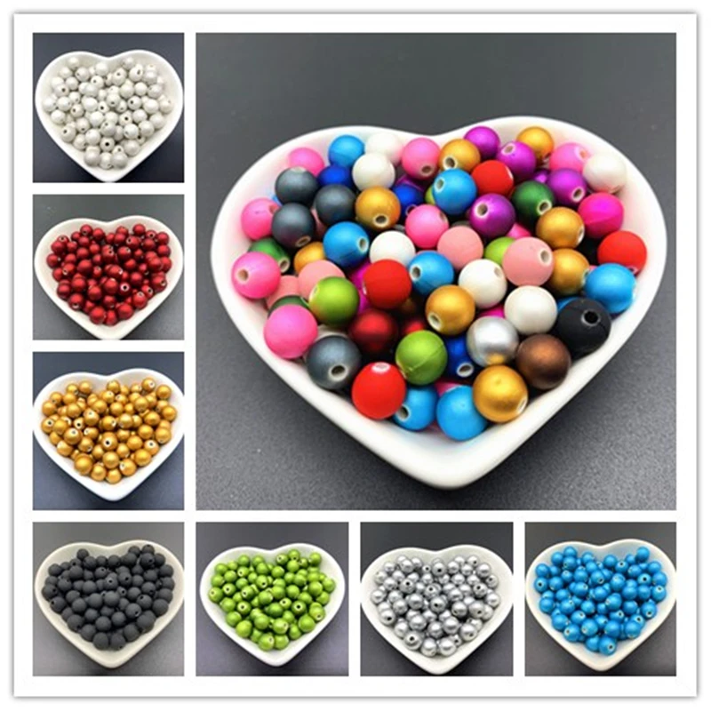 100/50/30pcs/lot6/8/10mm Cheap Hot Acrylic Beads Fits for Handmade DIY Necklace Bracelet Jewelry Making Wholesale
100/50/30pcs/lot6/8/10mm Cheap Hot Acrylic Beads Fits for Handmade DIY Necklace Bracelet Jewelry Making Wholesale