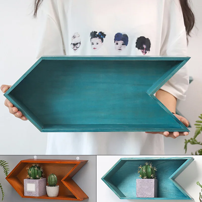 New Creative 39.8*18*9.5cm Chic Shape Wood Home Living Room Wall Storage Decorative Shelf
New Creative 39.8*18*9.5cm Chic Shape Wood Home Living Room Wall Storage Decorative Shelf