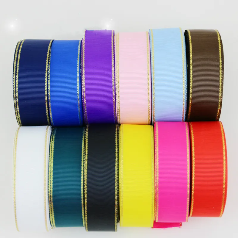 1"(25mm) White Gold Edge Grosgrain Satin Ribbon DIY Christmas Gift Wrapping Ribbon Wedding Party Decor DIY Supplies (2 Meters)
1"(25mm) White Gold Edge Grosgrain Satin Ribbon DIY Christmas Gift Wrapping Ribbon Wedding Party Decor DIY Supplies (2 Meters)