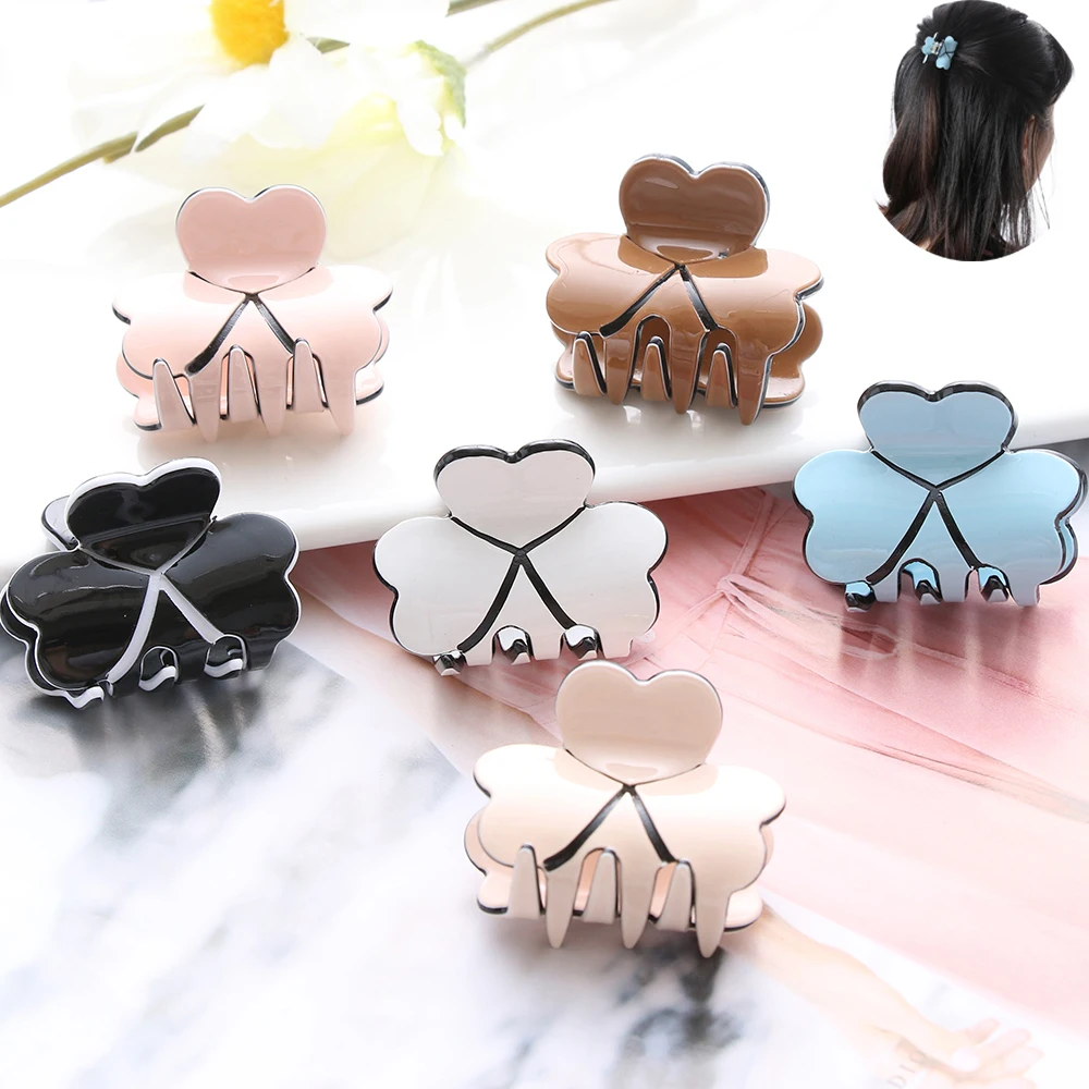 2019 Women Fashion Hair Claw Elegant Mini Hairpins Simple Colorful Clamp Bun Maker Hair Accessories Acrylic Hair Clips
2019 Women Fashion Hair Claw Elegant Mini Hairpins Simple Colorful Clamp Bun Maker Hair Accessories Acrylic Hair Clips