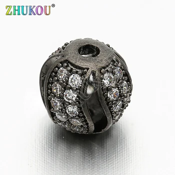 7mm Brass Cubic Zirconia Crystal Spacer Beads DIY Jewelry Bracelet Necklace Making, Hole: 1.5mm, Model: VZ21
7mm Brass Cubic Zirconia Crystal Spacer Beads DIY Jewelry Bracelet Necklace Making, Hole: 1.5mm, Model: VZ21