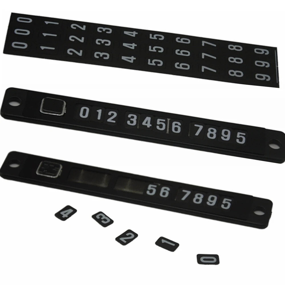 Universal Car Styling Black Magnetic Temporary Car Parking Card Phone Number Card Plate Sucker Car Sticker With A Number Sheet
Universal Car Styling Black Magnetic Temporary Car Parking Card Phone Number Card Plate Sucker Car Sticker With A Number Sheet
