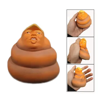 Party Gift Donald Trump Stress Squeeze Shit Shape PU Squishy Toy Cool Novelty Pressure Relief Kids Doll Decor Squeeze
Party Gift Donald Trump Stress Squeeze Shit Shape PU Squishy Toy Cool Novelty Pressure Relief Kids Doll Decor Squeeze