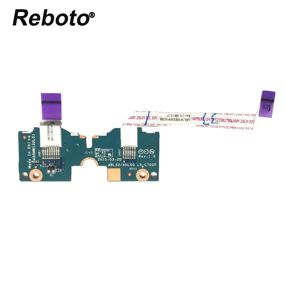 Reboto original For HP 15-AC 15-AF 250 G4 Touchpad Mouse Button Board With Cable LS-C702P 100% Tested Fast Ship
Reboto original For HP 15-AC 15-AF 250 G4 Touchpad Mouse Button Board With Cable LS-C702P 100% Tested Fast Ship