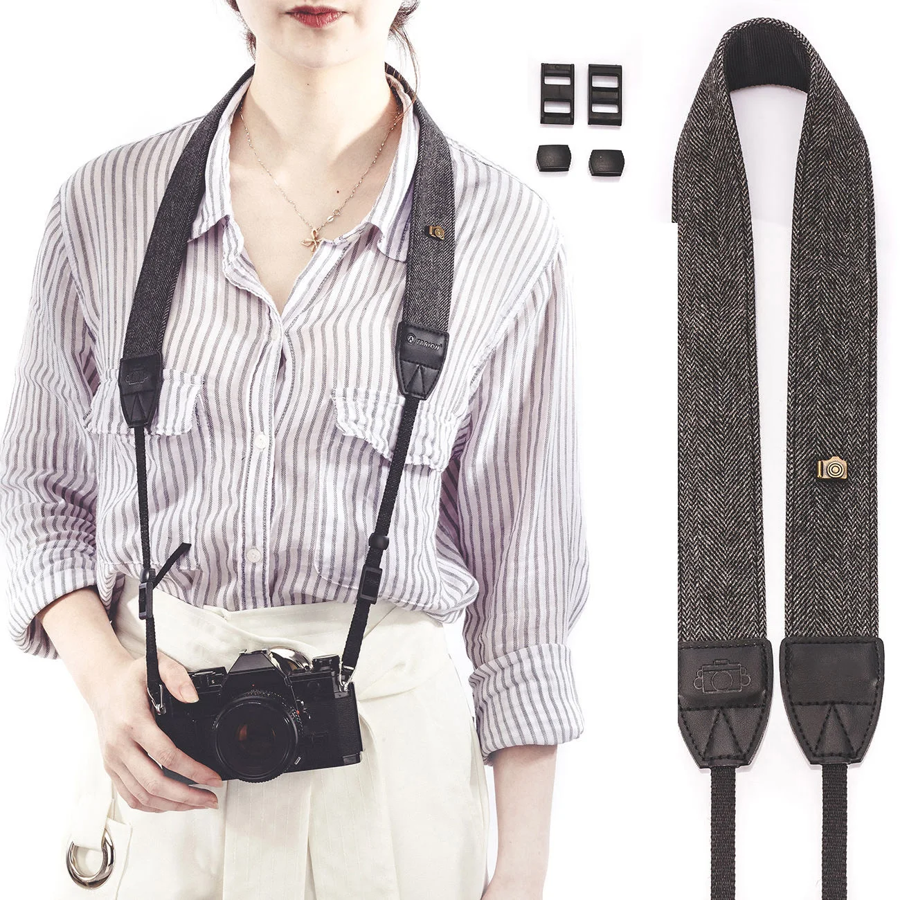 Universal Camera Shoulder Neck Belt Strap For SLR DSLR Digital for Sony Nikon Canon Olympus Camera lens strap
Universal Camera Shoulder Neck Belt Strap For SLR DSLR Digital for Sony Nikon Canon Olympus Camera lens strap