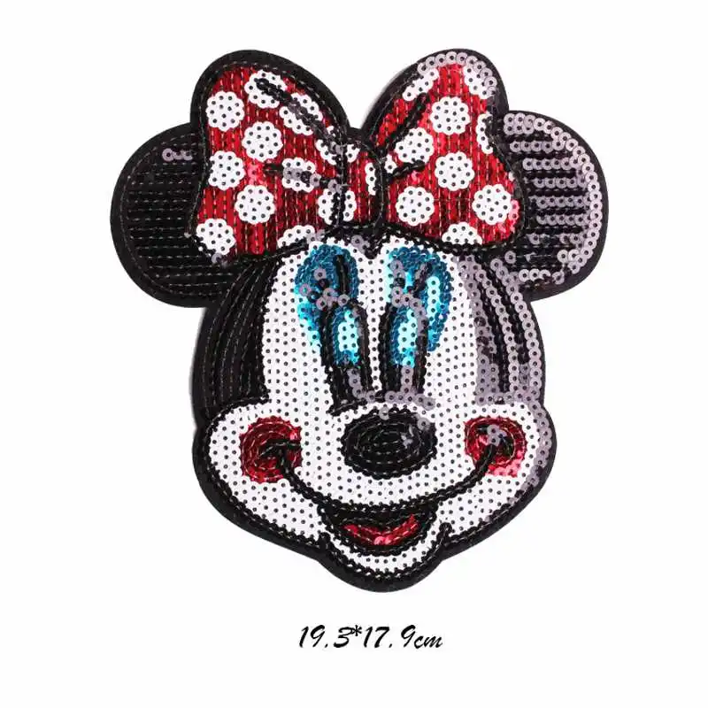 1pcs Minnie with bowknot Iron On Badge Embroidered Applique Sewing Patch sequins Stickers diy Garment Apparel Accessories
1pcs Minnie with bowknot Iron On Badge Embroidered Applique Sewing Patch sequins Stickers diy Garment Apparel Accessories
