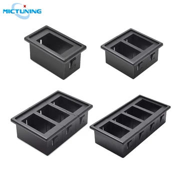 MICTUNING High Quality Rocker Switch Holder Panel Housing Kit Fireproof Auto Parts Accessories for Vehicles Marine Boats SUV ATV
MICTUNING High Quality Rocker Switch Holder Panel Housing Kit Fireproof Auto Parts Accessories for Vehicles Marine Boats SUV ATV